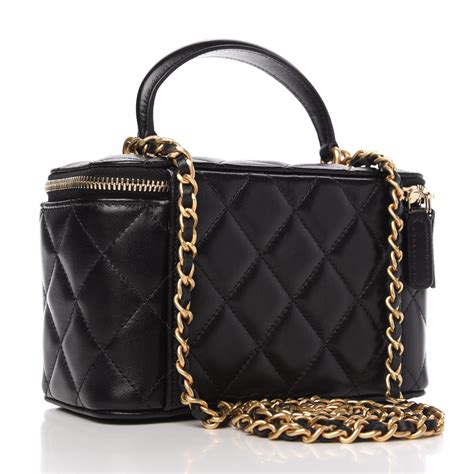 chanel vanity bag top handle|chanel small bag with handle.